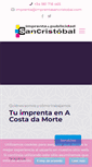 Mobile Screenshot of imprentasancristobal.com